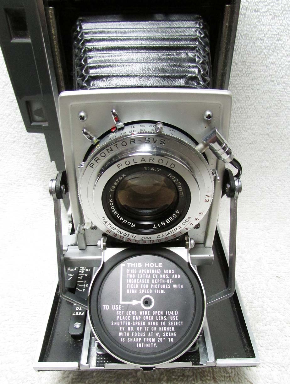 Vintage 1960\'s Polaroid PATHFINDER 110A Land Camera w/ Rodenstock YSAREX Lens