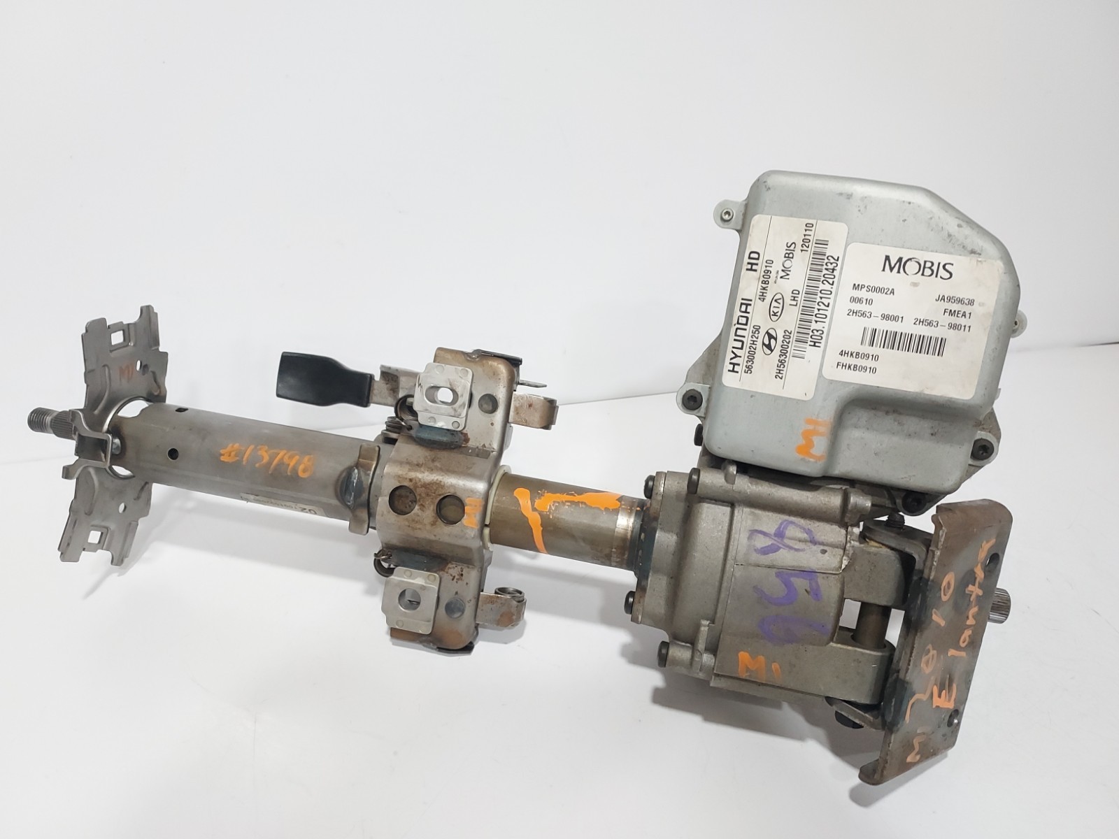 2007-10 Hyundai Elantra 2.0L Power Steering Assembly With Tilt Column 563002H250
