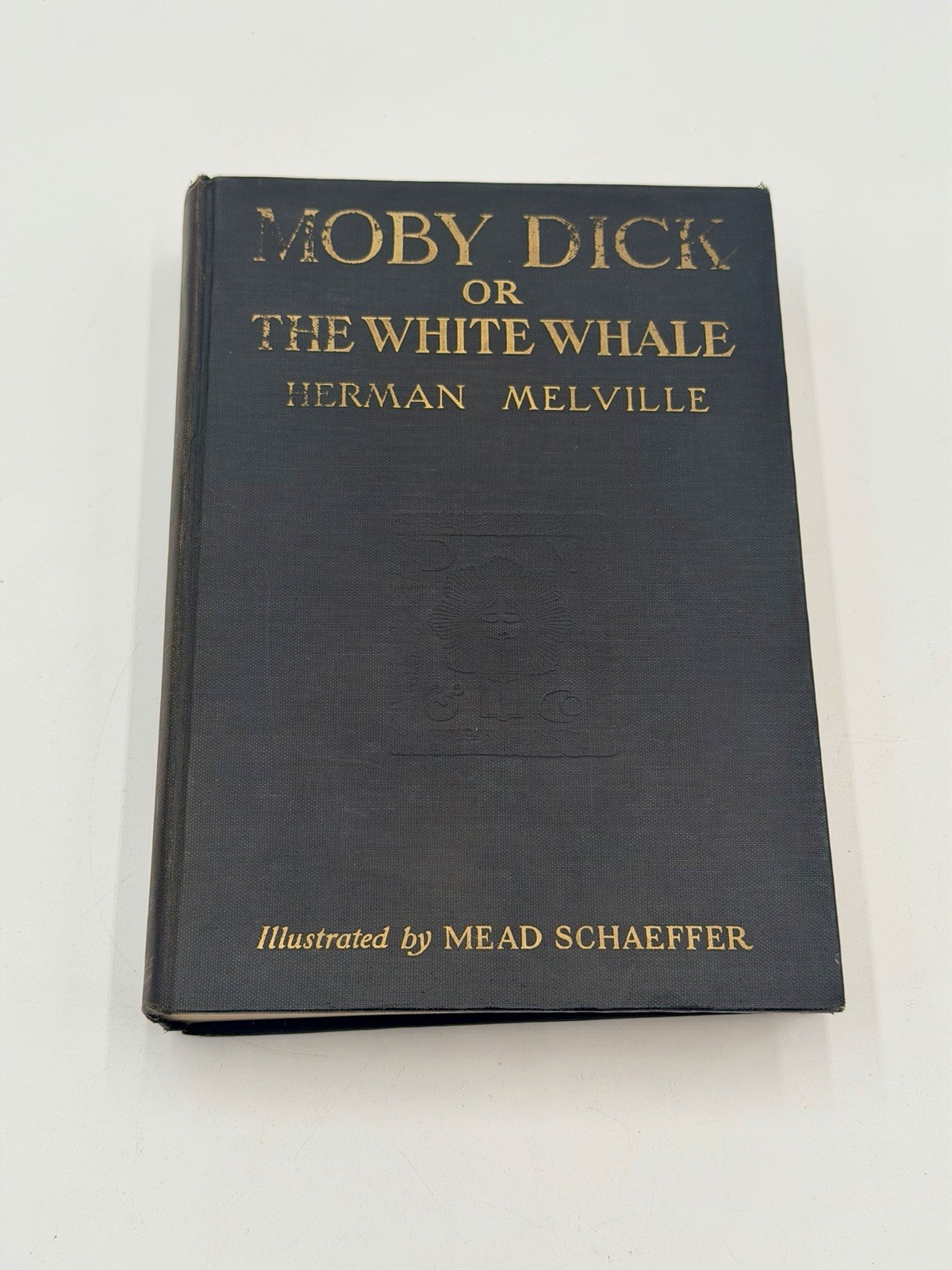 Moby Dick or The White Whale Herman Melville Dodd Mead Schaeffer Illust 1942 HC