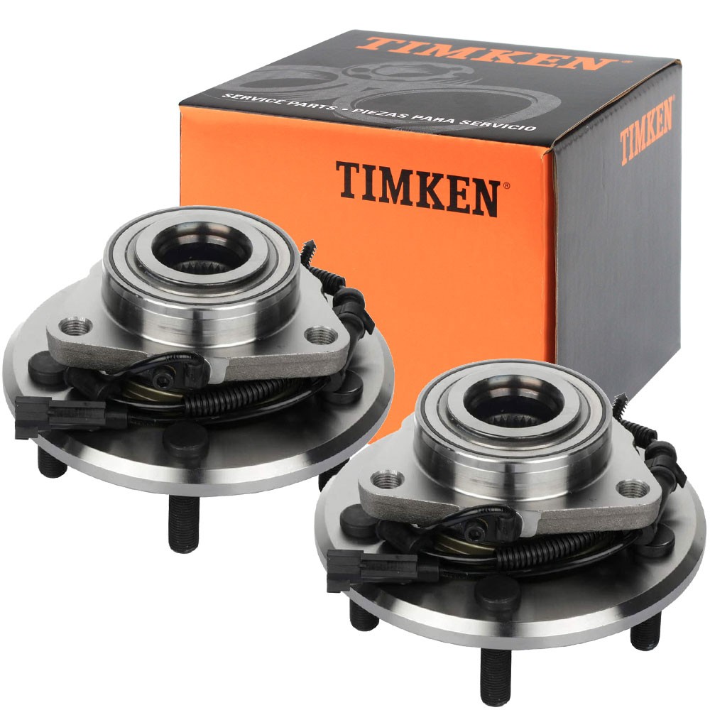 TIMKEN Front Wheel Hub Bearing Pair For RAM 1500 2012-2018 5 Lugs HA590515