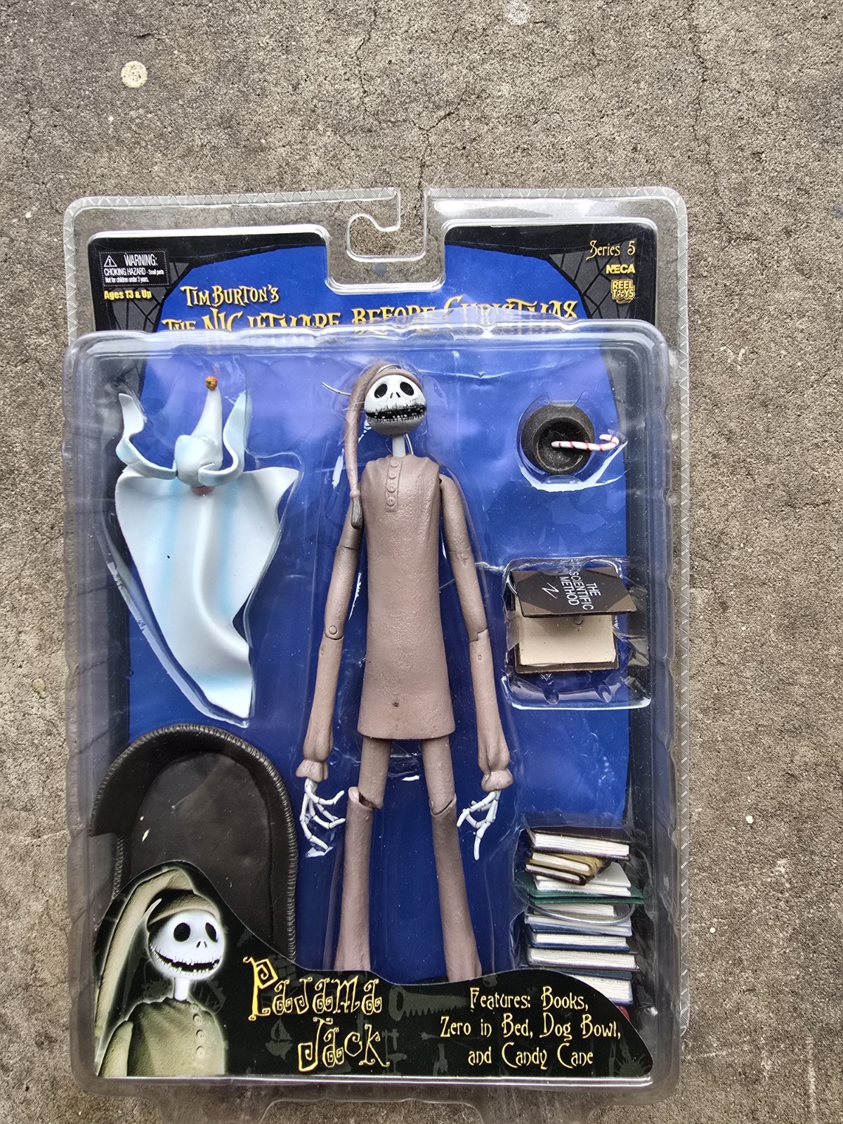 Nightmare Before Christmas - Pajama Jack - Series 5 - Vintage (2002) Rare Nightmare Before Christmas - Pajama Jack - Series 5 - Vintage (2002) Rare