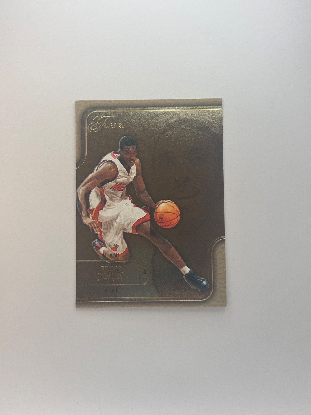 2003-04 Flair - Eddie Jones #41 Flair Collection Gold /100