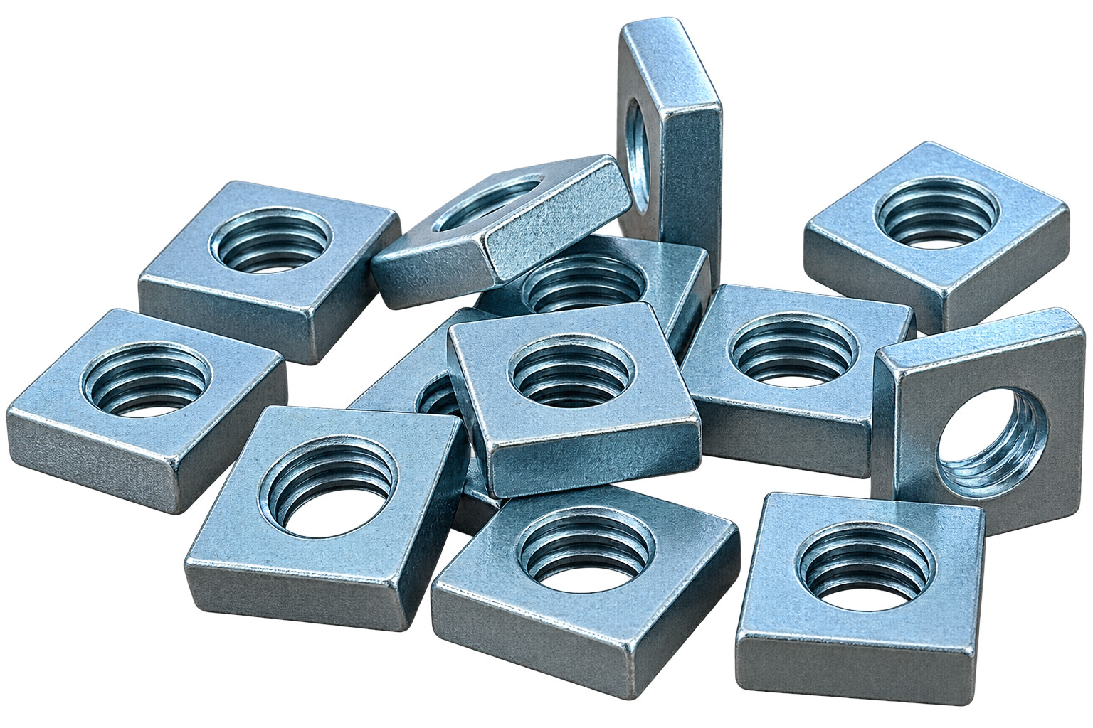 THIN METRIC SQUARE NUTS Zinc plated M3 M4 M5 M6 M8 M10 Thin Type DIN 562 THIN METRIC SQUARE NUTS Zinc plated M3 M4 M5 M6 M8 M10 Thin Type DIN 562