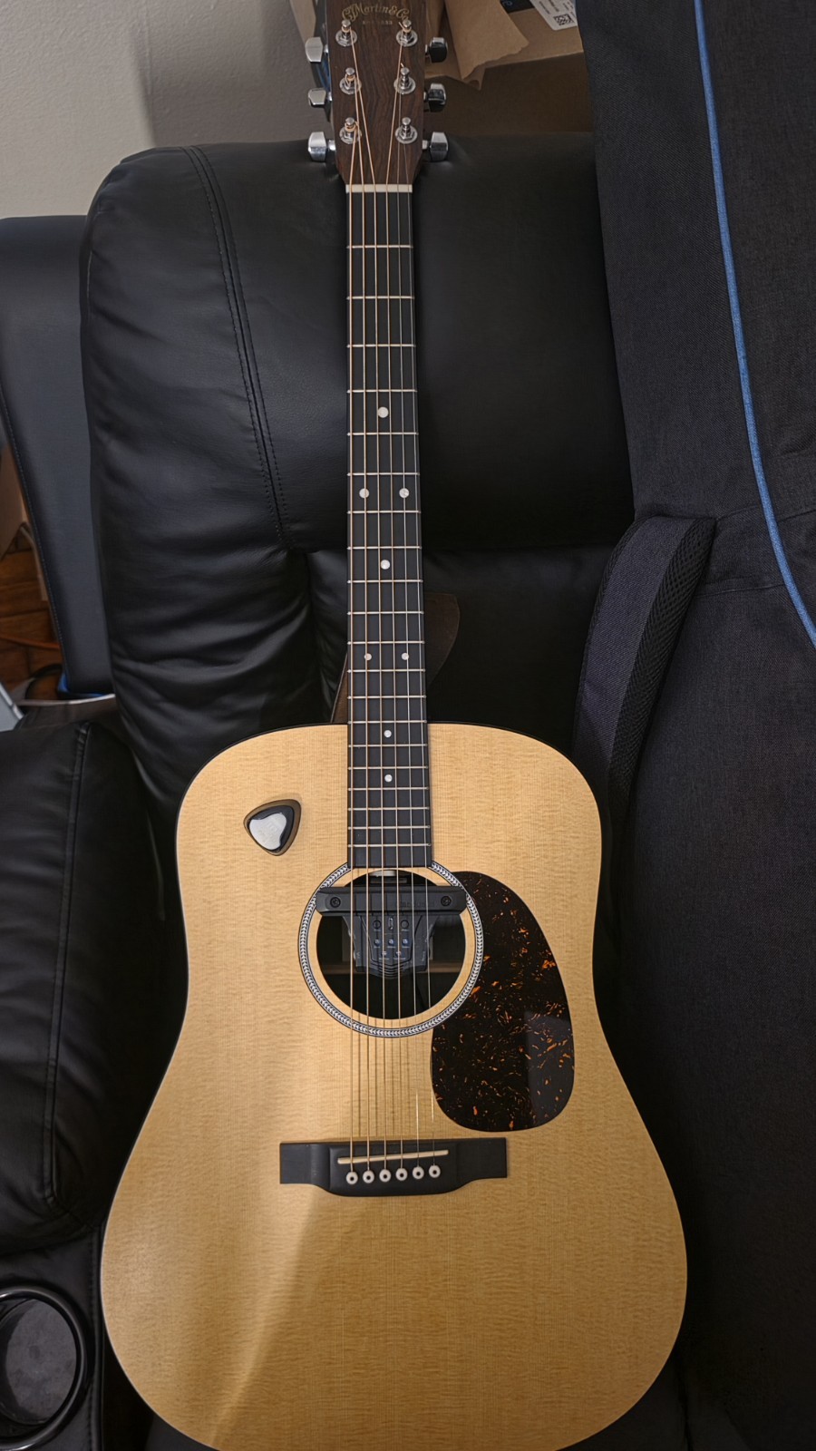 C.F. Martin & Co. X Series 6-String Dreadnought Spruce Natural Guitar w/ Gig Bag