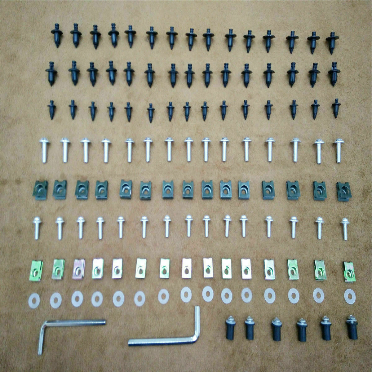 For Honda CBR900RR CBR919RR 1998-1999 Fairing Body Bolts Kit Nuts Clips Screws
