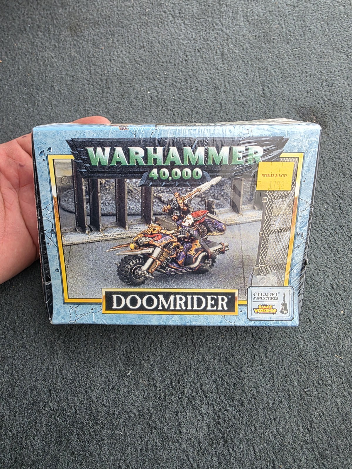 Chaos Space Marines Doomrider Bike Vintage Warhammer 40k Model New Sealed