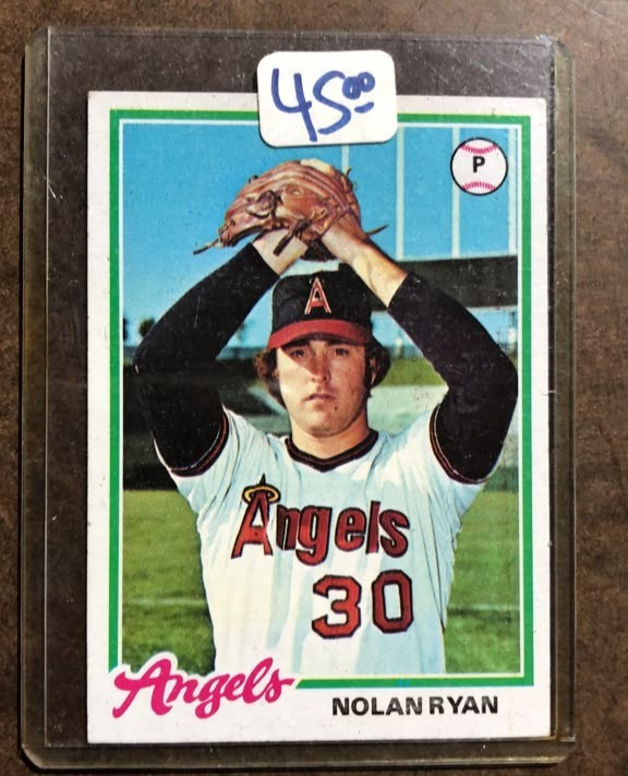 1978 Topps Nolan Ryan #400 California Angels Vintage Baseball Card Ungraded 1978 Topps Nolan Ryan #400 California Angels Vintage Baseball Card Ungraded
