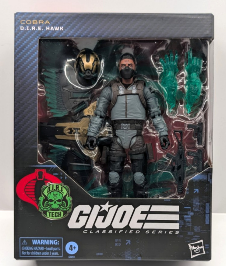 GI Joe Classified D.I.R.E. Hawk #225 Walmart Exclusive - Sealed & In Hand - NEW