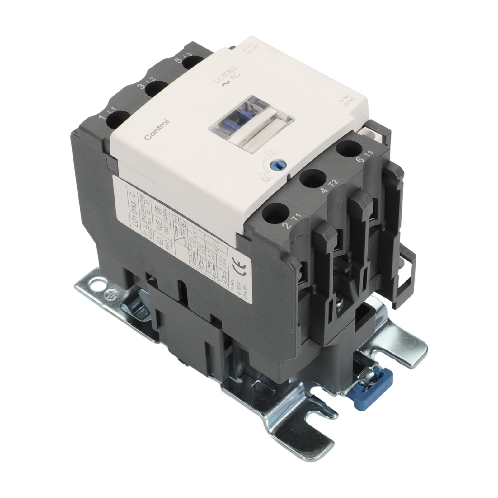 A63-30 Contactor 120V coil AC 63A Contactor A63-30-11-84 3P 1NO1NC NEW USA