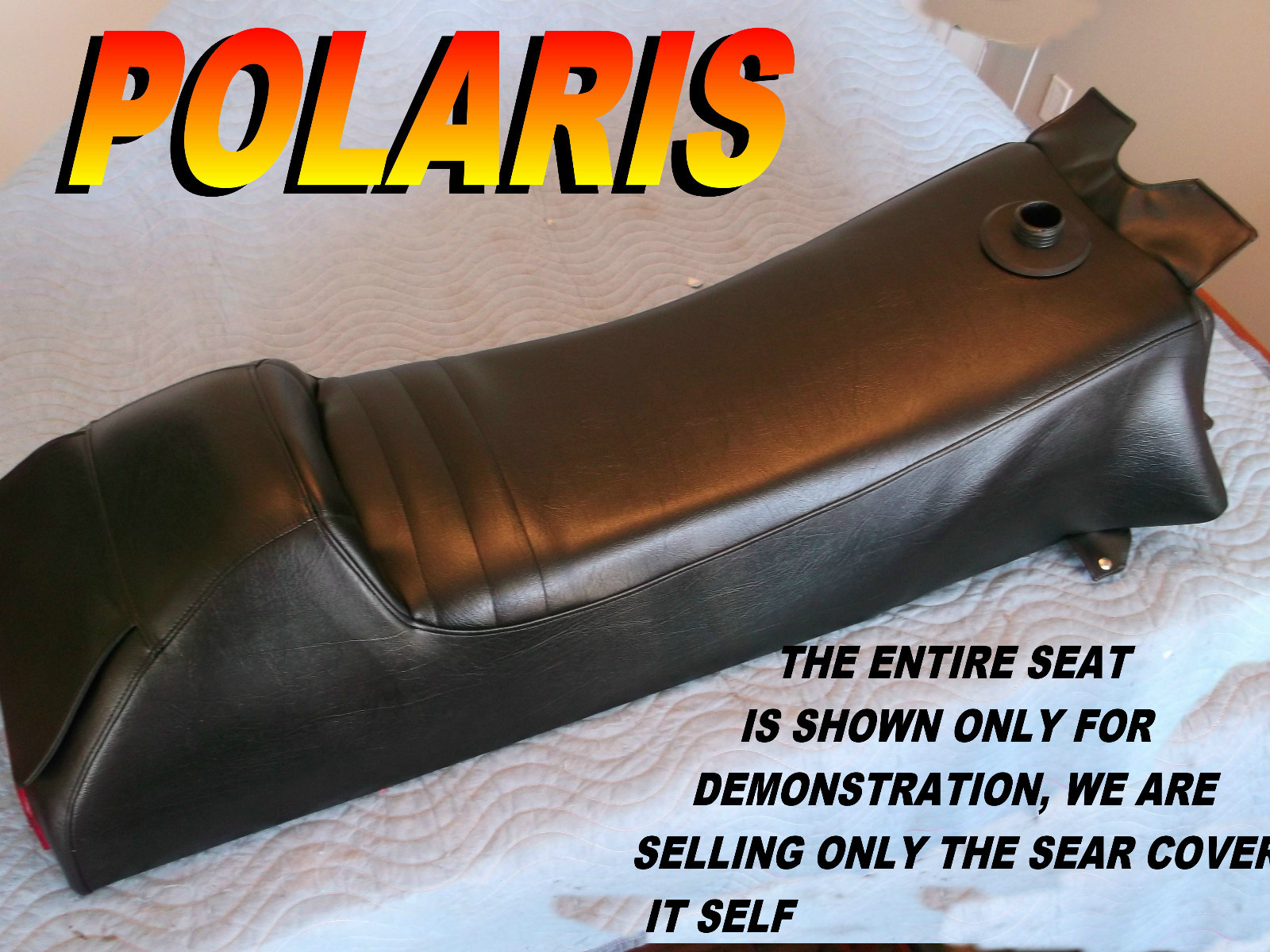 Polaris XLT 600 Special & Classic 1995-97 seat cover.  537A