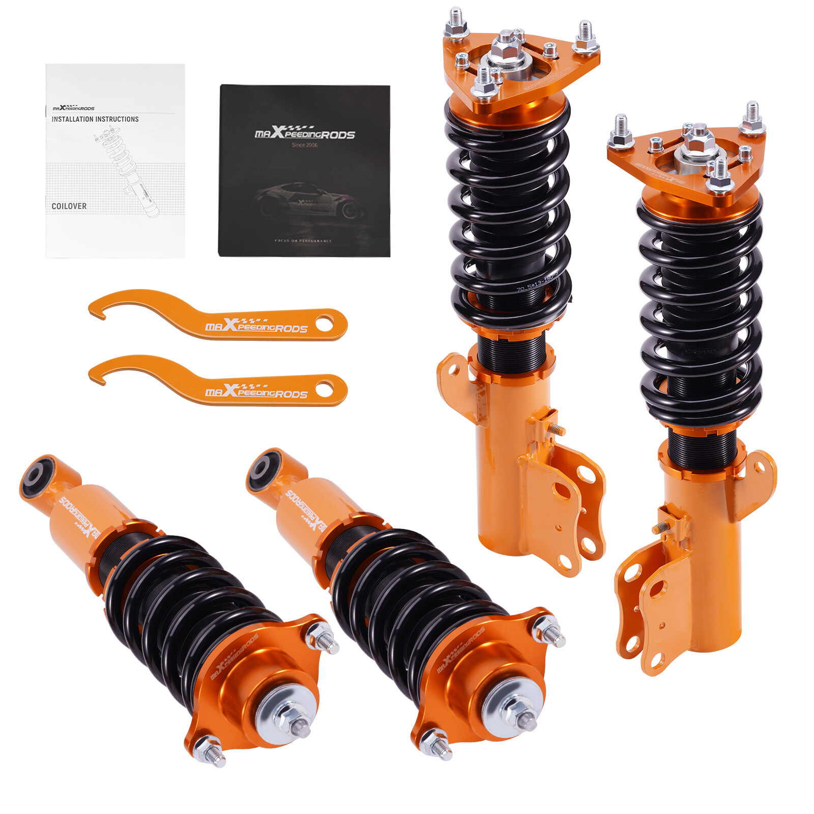 MaXpeedingrods Adjustable Coilovers Kit for Mitsubishi Lancer (CX/CY) 08-16