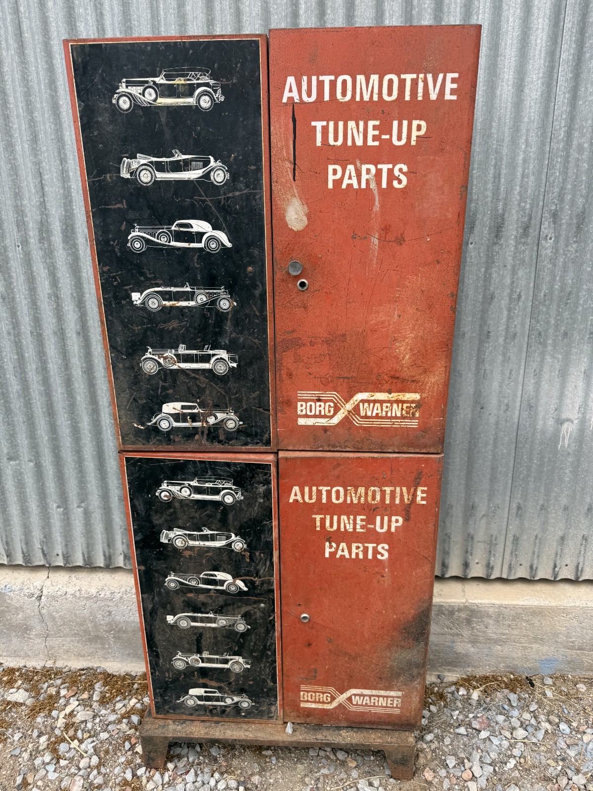 Vintage Automotive Borg Warner Garage Cabinets Vintage Automotive Borg Warner Garage Cabinets