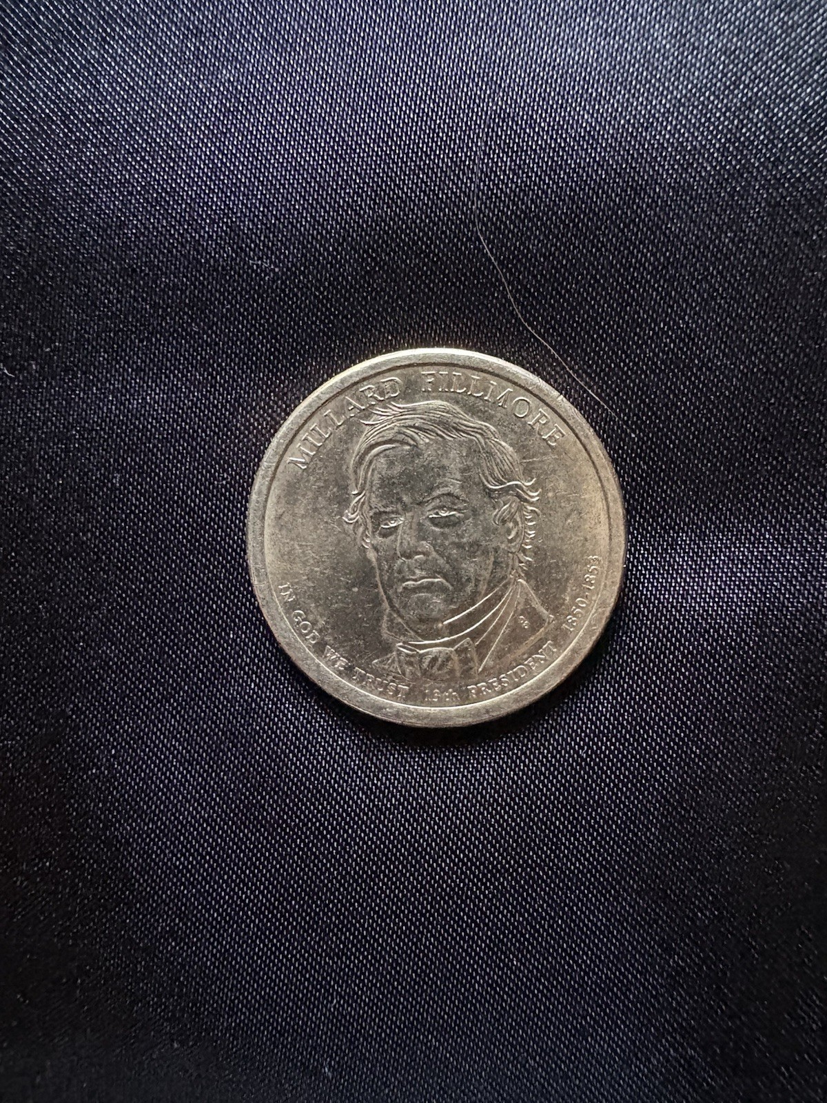 2010-D Millard Fillmore Presidential Dollar $1 Coin Denver Mint PRD13