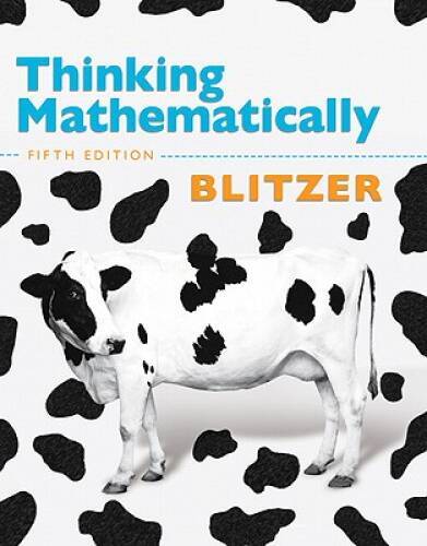 Thinking Mathematically, Fifth Edition - Hardcover By Blitzer, Robert F. - GOOD