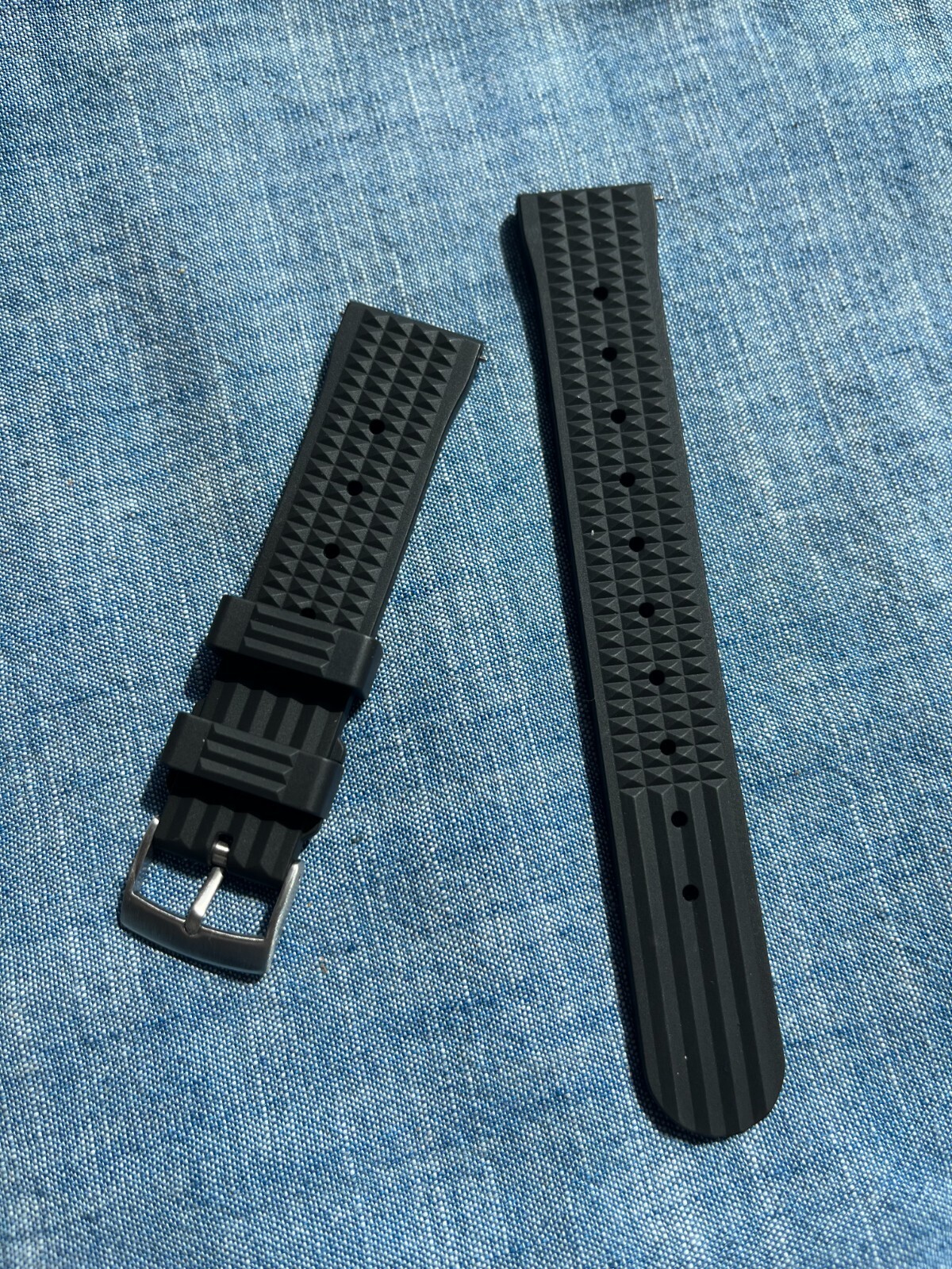WISCASSET WATCH - Premium FKM Waffle Straps (FREE SHIPPING)