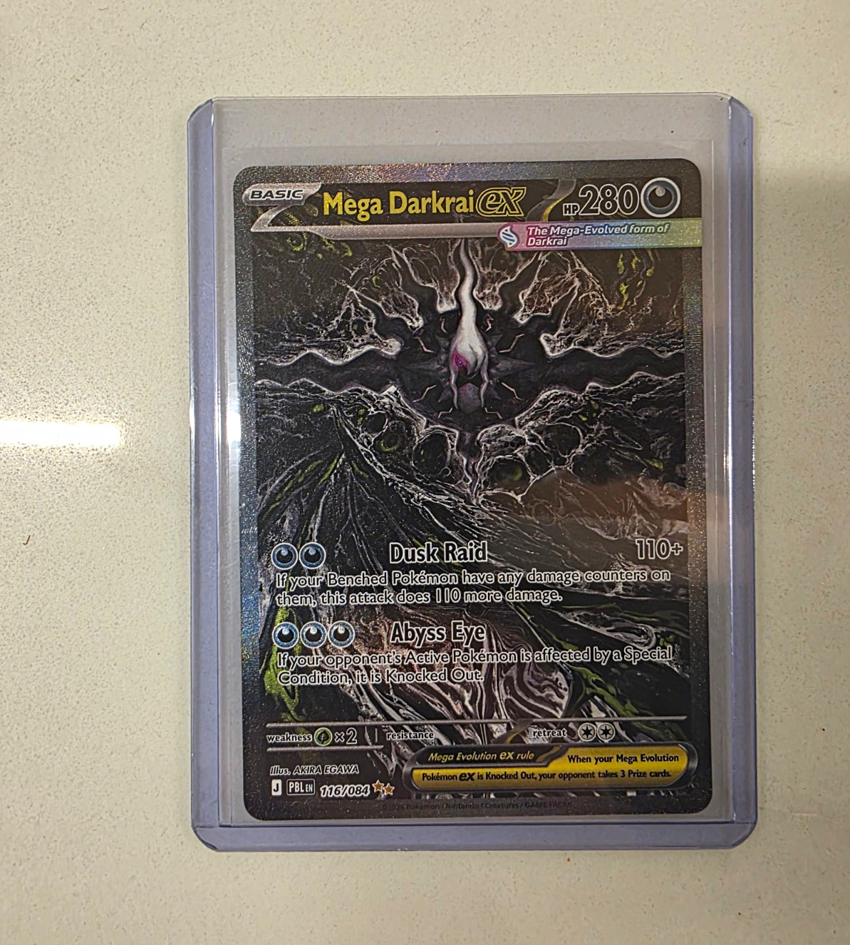 Pokemon TCG Mega Darkrai EX 116/084 Pokemon TCG Mega Darkrai EX 116/084