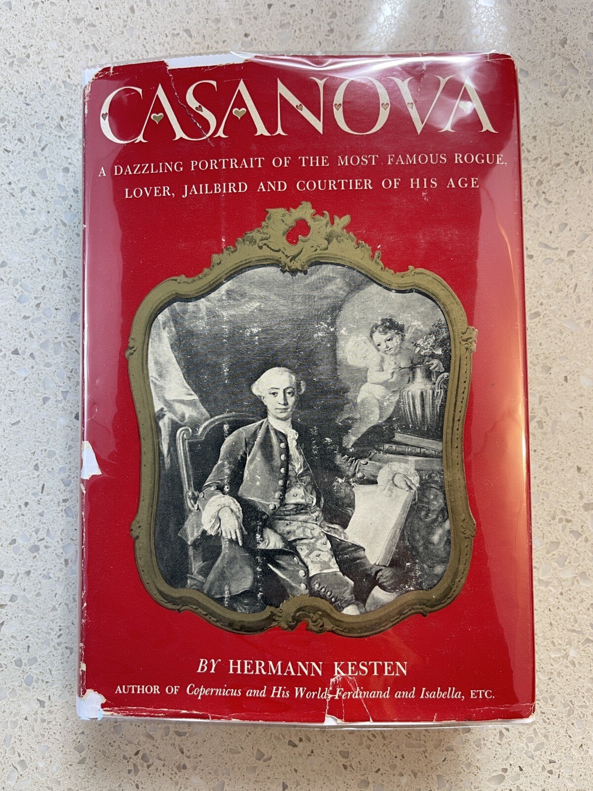 Casanova - Hermann Kesten - 1955 - First Edition - HCDJ - F1 Casanova - Hermann Kesten - 1955 - First Edition - HCDJ - F1