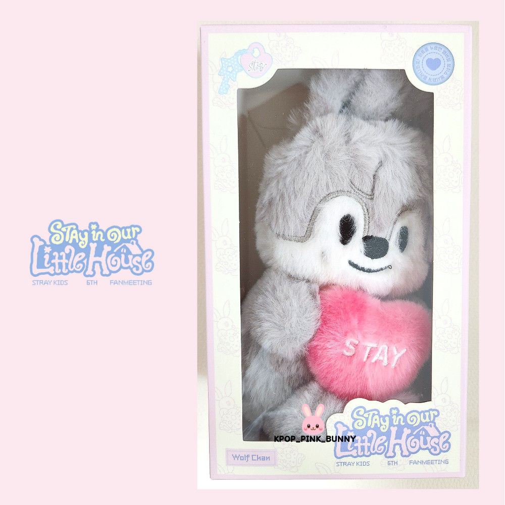 [ON HAND] STRAY KIDS SKZ 6TH FANMEETING OFFICIAL MERCH SKZOO PLUSH VOICE Ver.