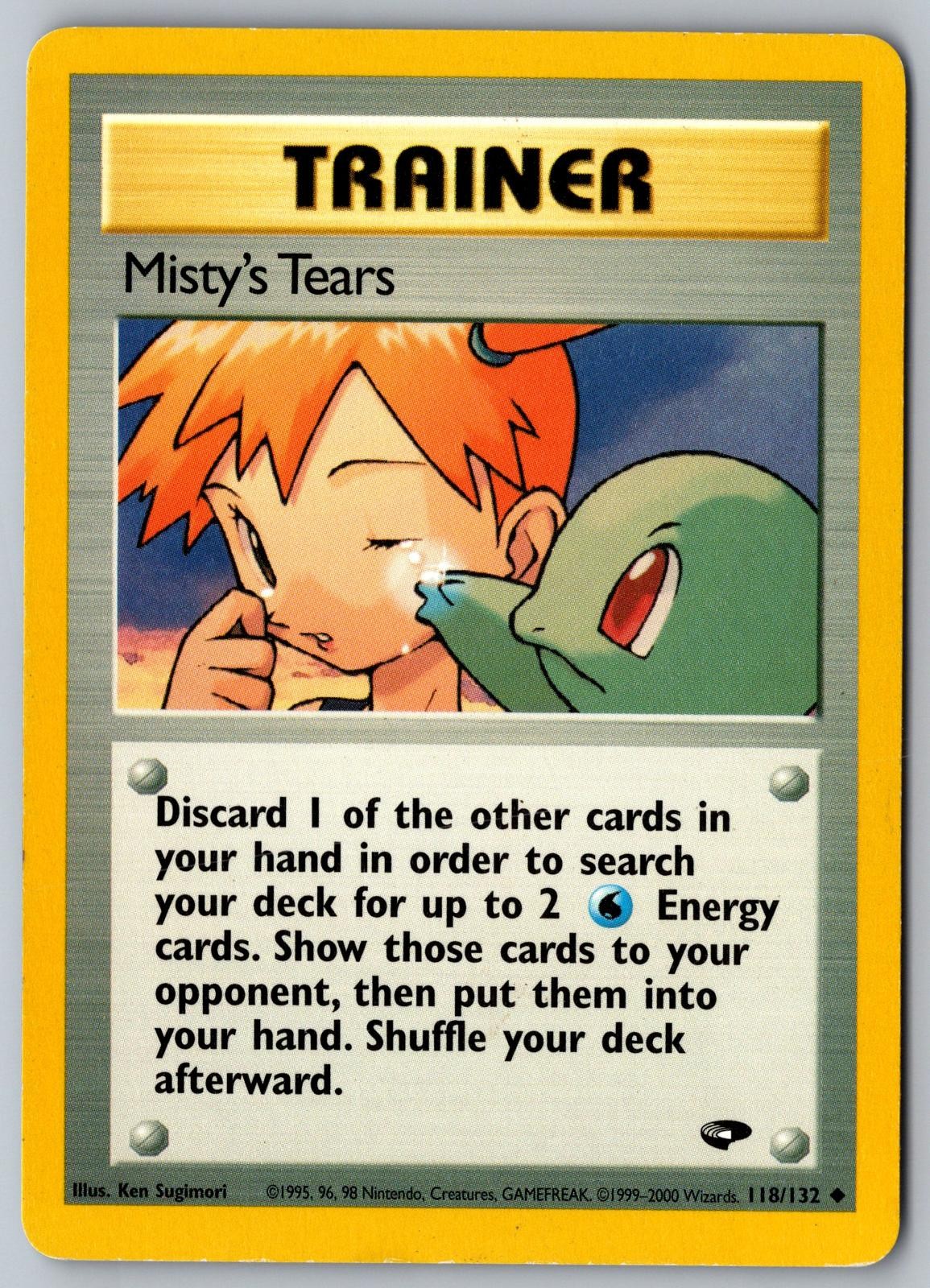 MISTY\'S TEARS 118/132 GYM CHALLENGE 2000