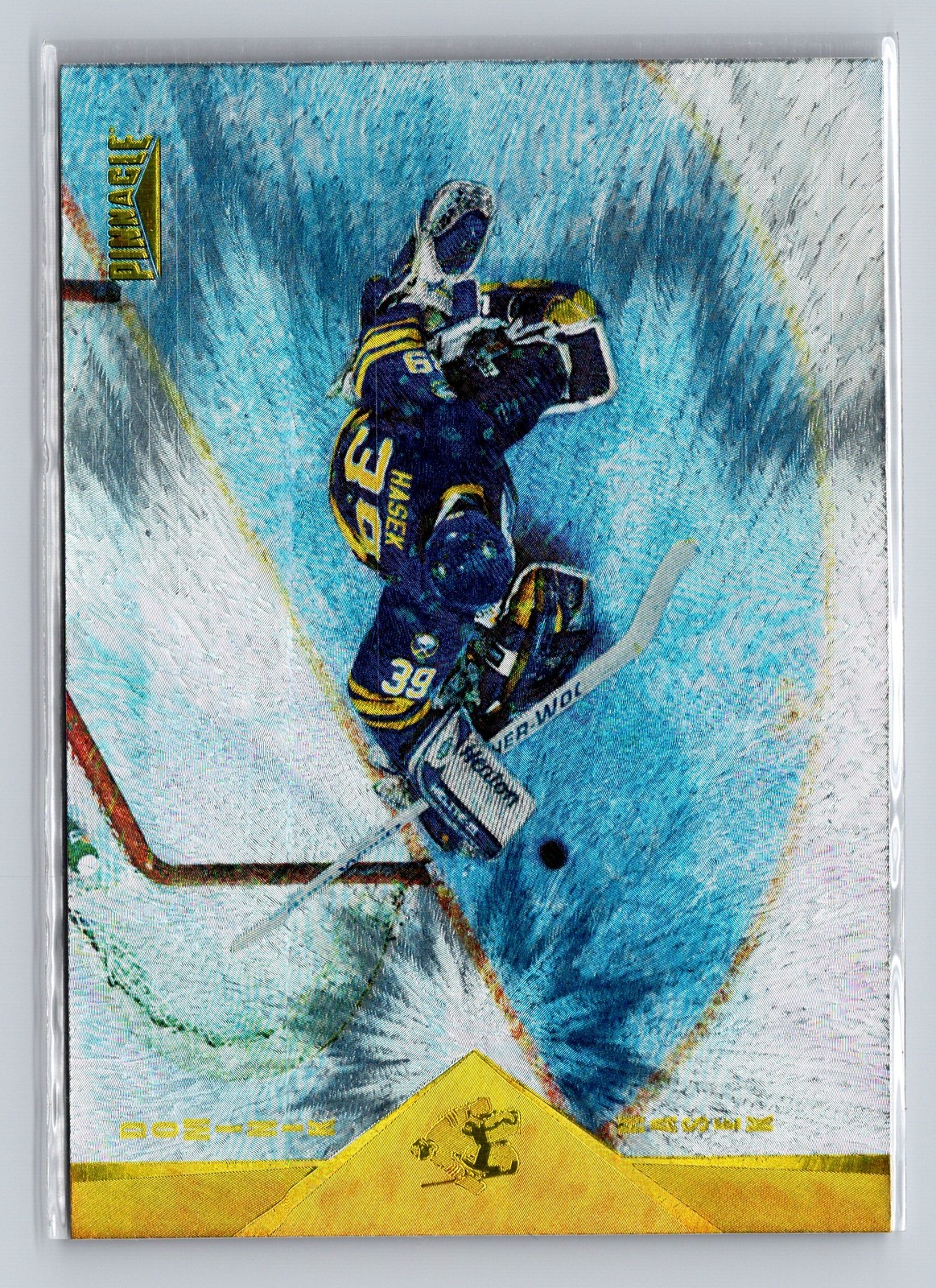 1996-97 Pinnacle #106 Dominik Hasek Rink Collection 1996-97 Pinnacle #106 Dominik Hasek Rink Collection