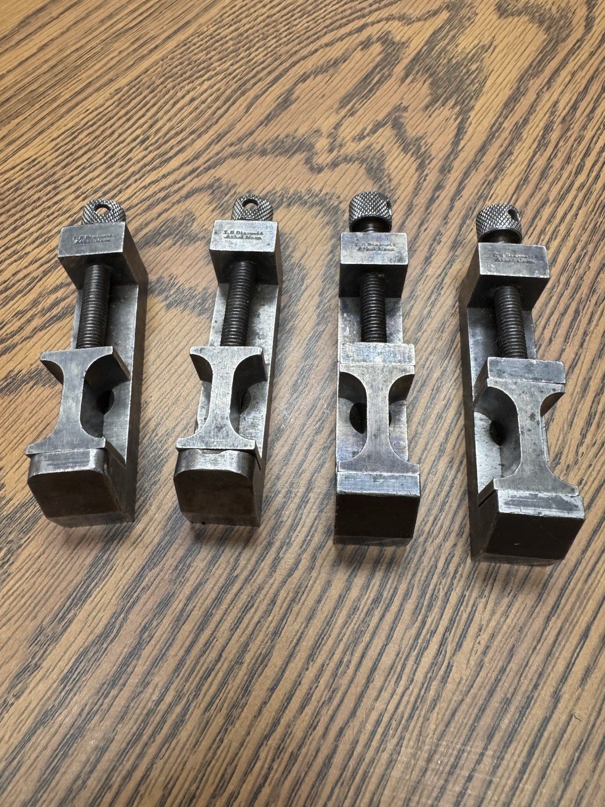 L S Starrett Toolmakers Steel Clamps No. 160 Set Of (4) 2” Models L S Starrett Toolmakers Steel Clamps No. 160 Set Of (4) 2” Models
