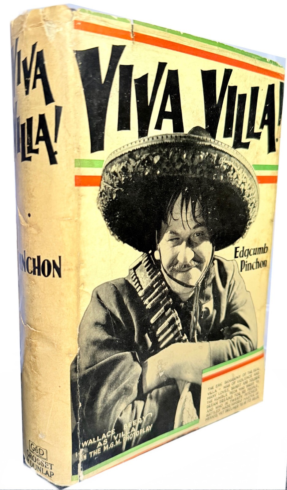 VIVA VILLA by Edgcumb Pinchon (1933 1st Edition)
