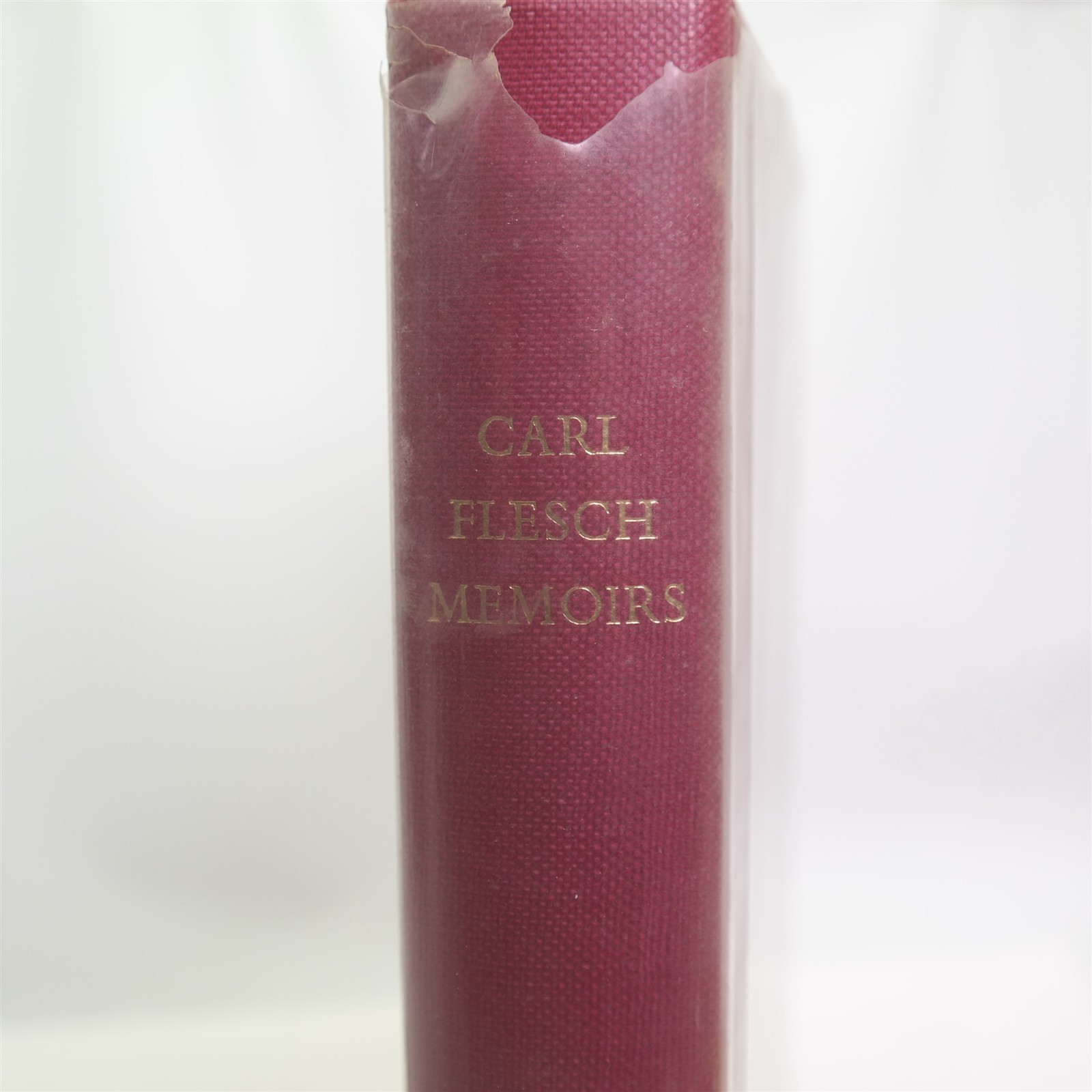 Vtg 1973 LE #'ed Carl Flesch Memoirs Book 16/500 Violin playing Vtg 1973 LE #'ed Carl Flesch Memoirs Book 16/500 Violin playing