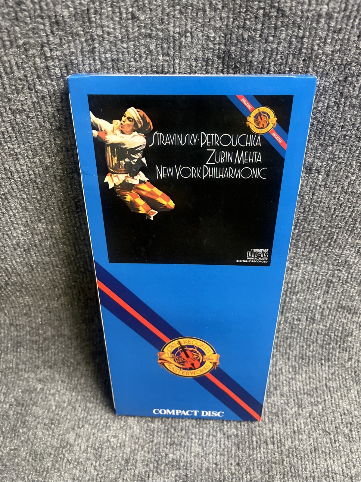 Stravinsky:Petrouchka (CD CBS Promo Copy Longbox Z Mehta,New York Philharmonic Stravinsky:Petrouchka (CD CBS Promo Copy Longbox Z Mehta,New York Philharmonic