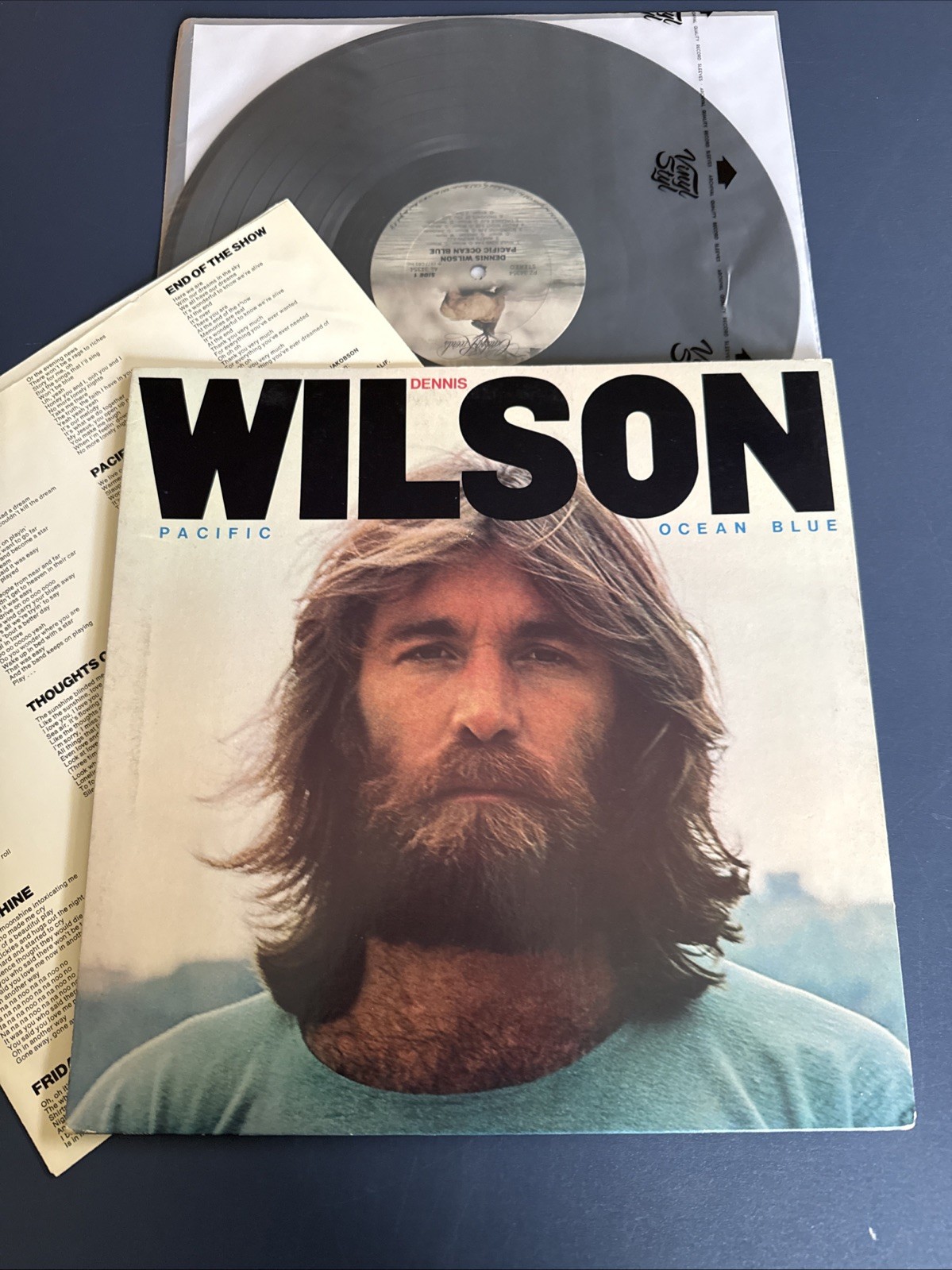 DENNIS WILSON - Pacific Ocean Blue 1977 1st LP Vinyl EX