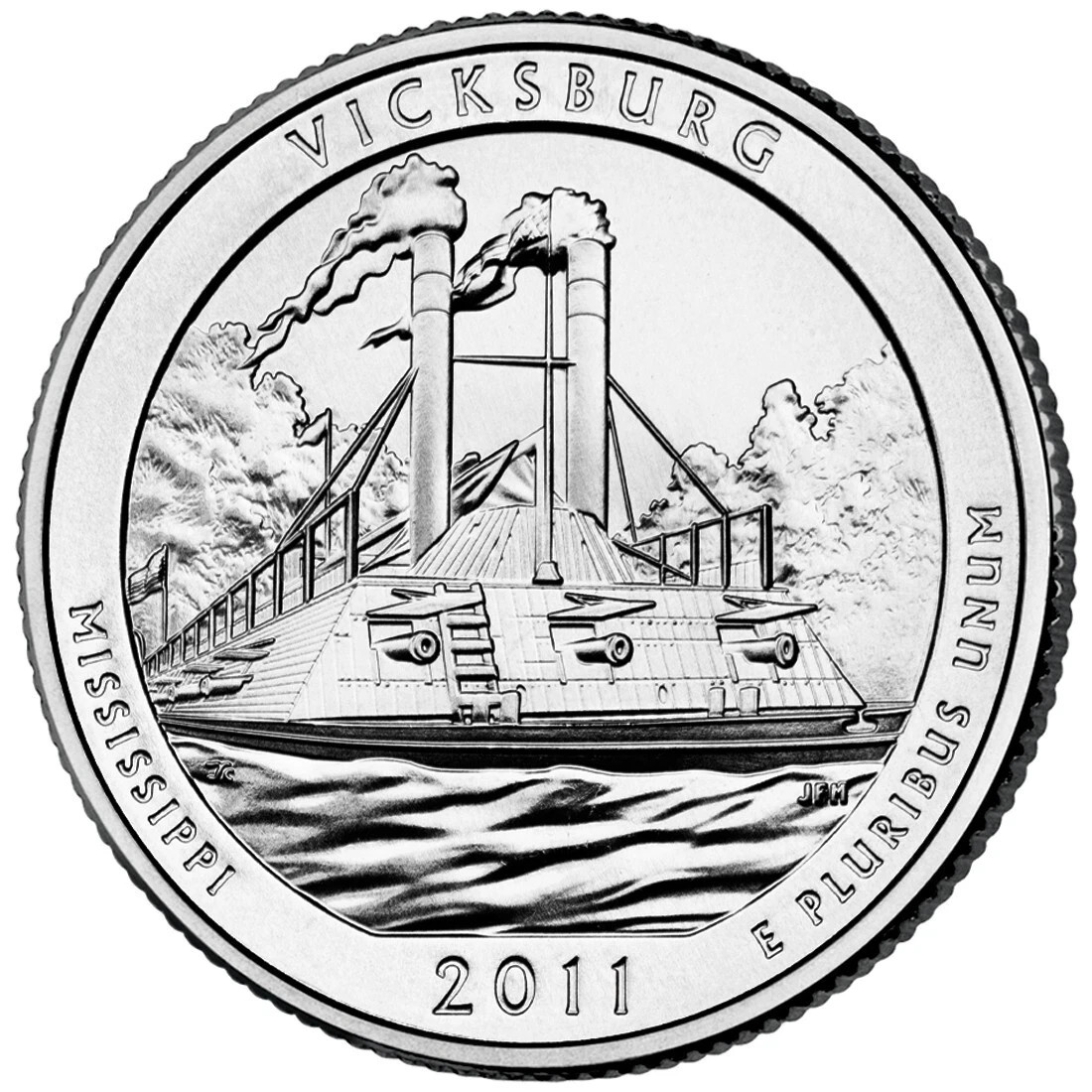 2011 D Vicksburg National Military Park - Brilliant Uncirculated - ATB