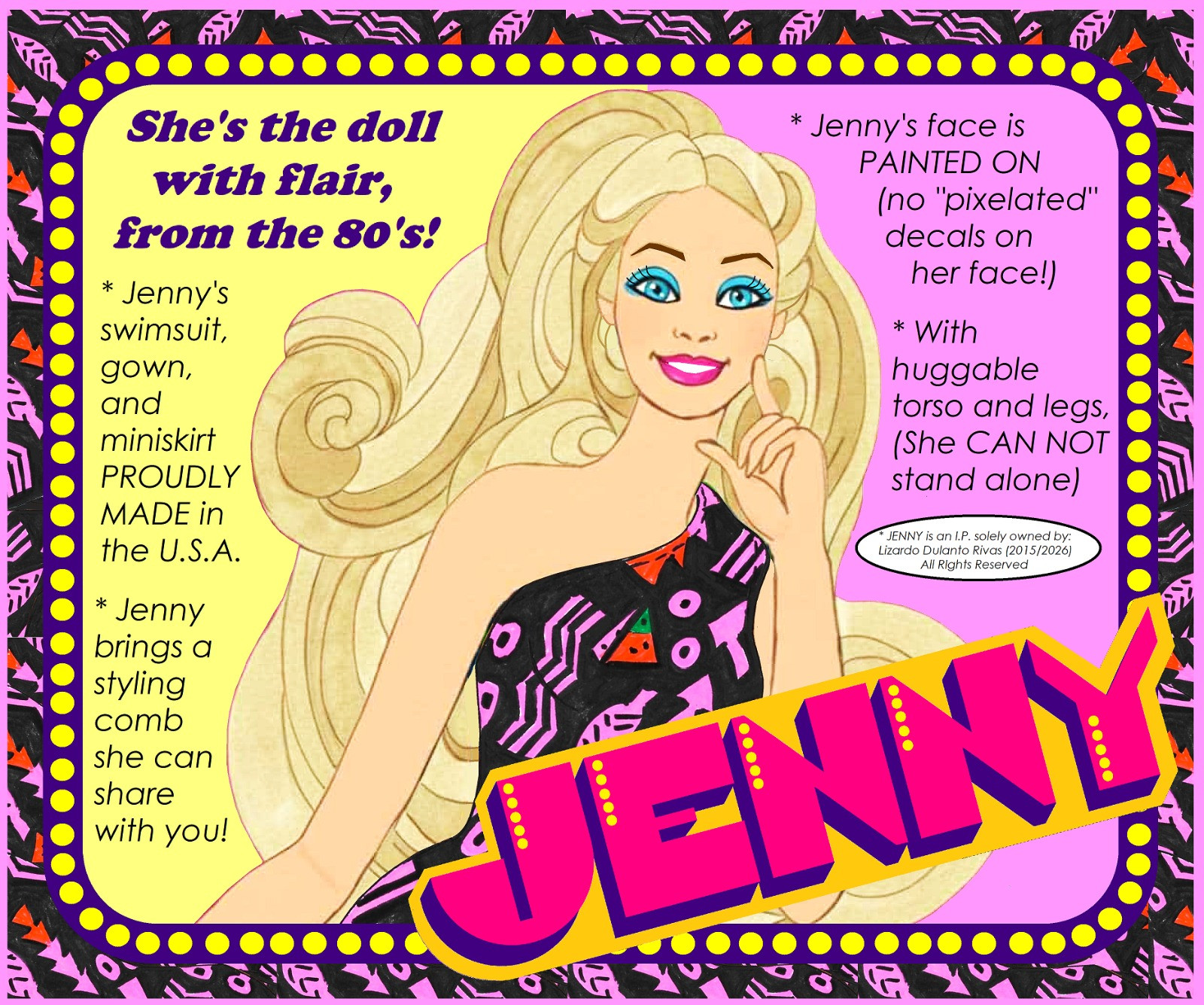 JENNY; She has Flair from The 80\'s (18\ JENNY; She has Flair from The 80\'s (18\