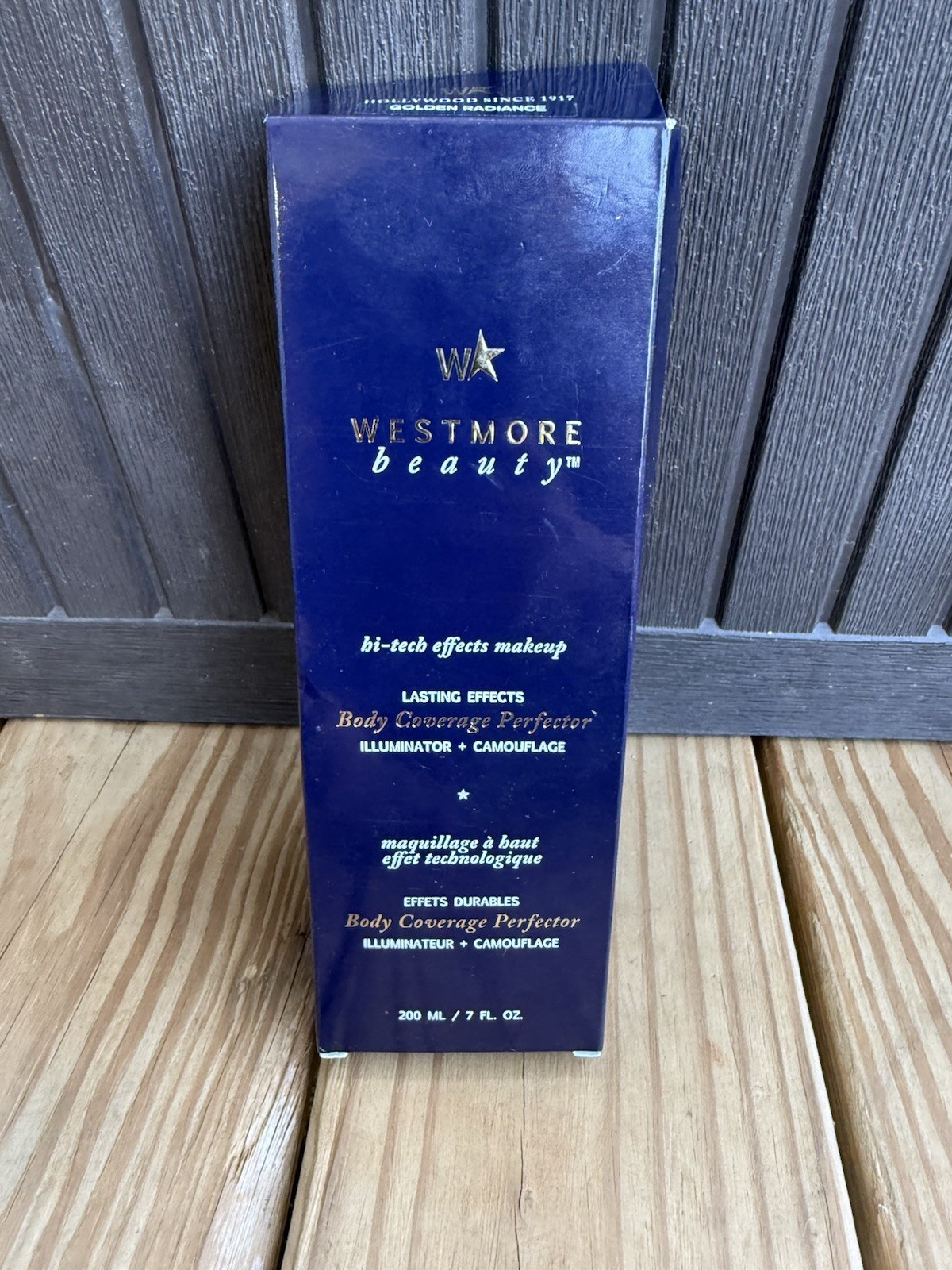 Authentic Westmore Beauty Golden Radiance Camouflage Body Coverage 7 oz
