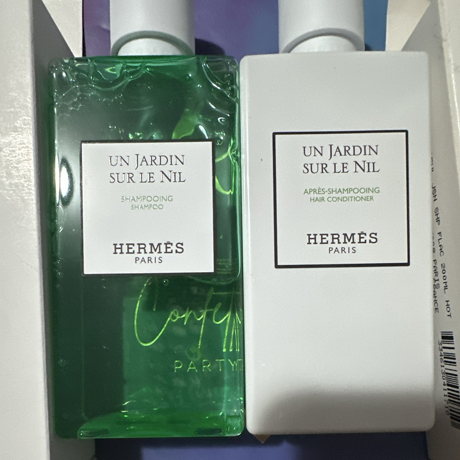 Hermès Un Jardin Sur Le Nil Shampoo, 200 mL / 6.5 fl oz, 12M and conditioner Hermès Un Jardin Sur Le Nil Shampoo, 200 mL / 6.5 fl oz, 12M and conditioner