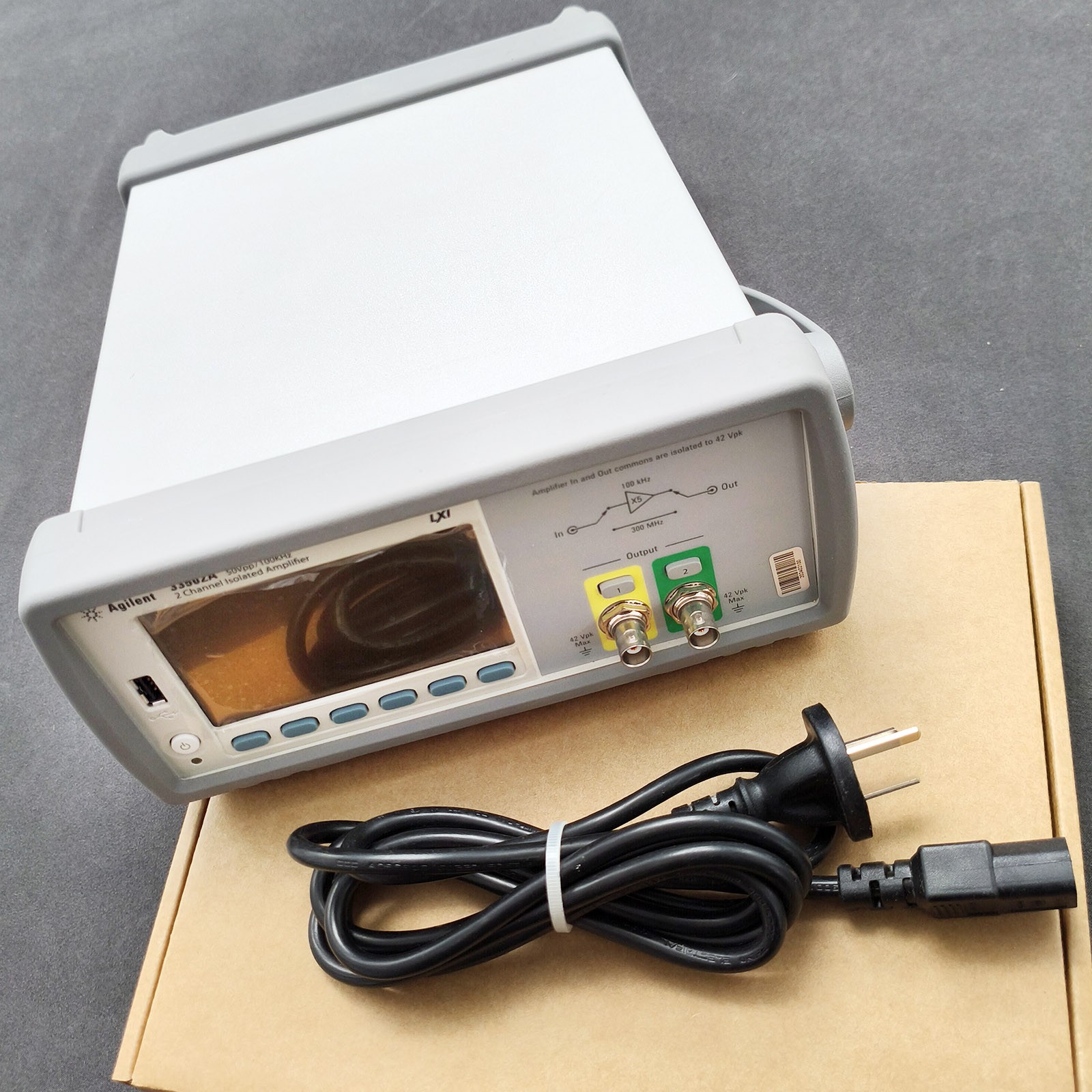 New 2-Channel Isolated Amplifier 50 Vpp 100kHz for KEYSIGHT/Agilent 33502A New 2-Channel Isolated Amplifier 50 Vpp 100kHz for KEYSIGHT/Agilent 33502A