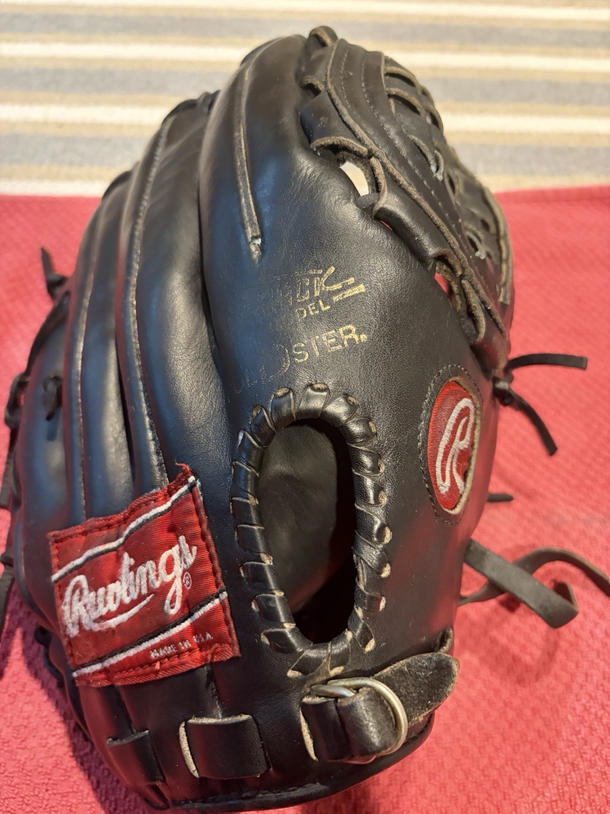 Rawlings PRO-6B HOH Horween Leather Baseball Glove USA RHT Vintage LER01 12 Inch