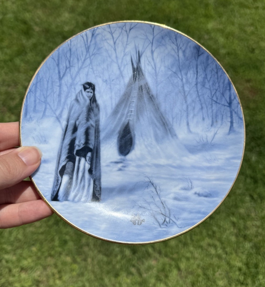 Vintage AMERICAN BLUES PLATE SEASONS BY PERILLO Artaffects Numbered Limited Sign Vintage AMERICAN BLUES PLATE SEASONS BY PERILLO Artaffects Numbered Limited Sign