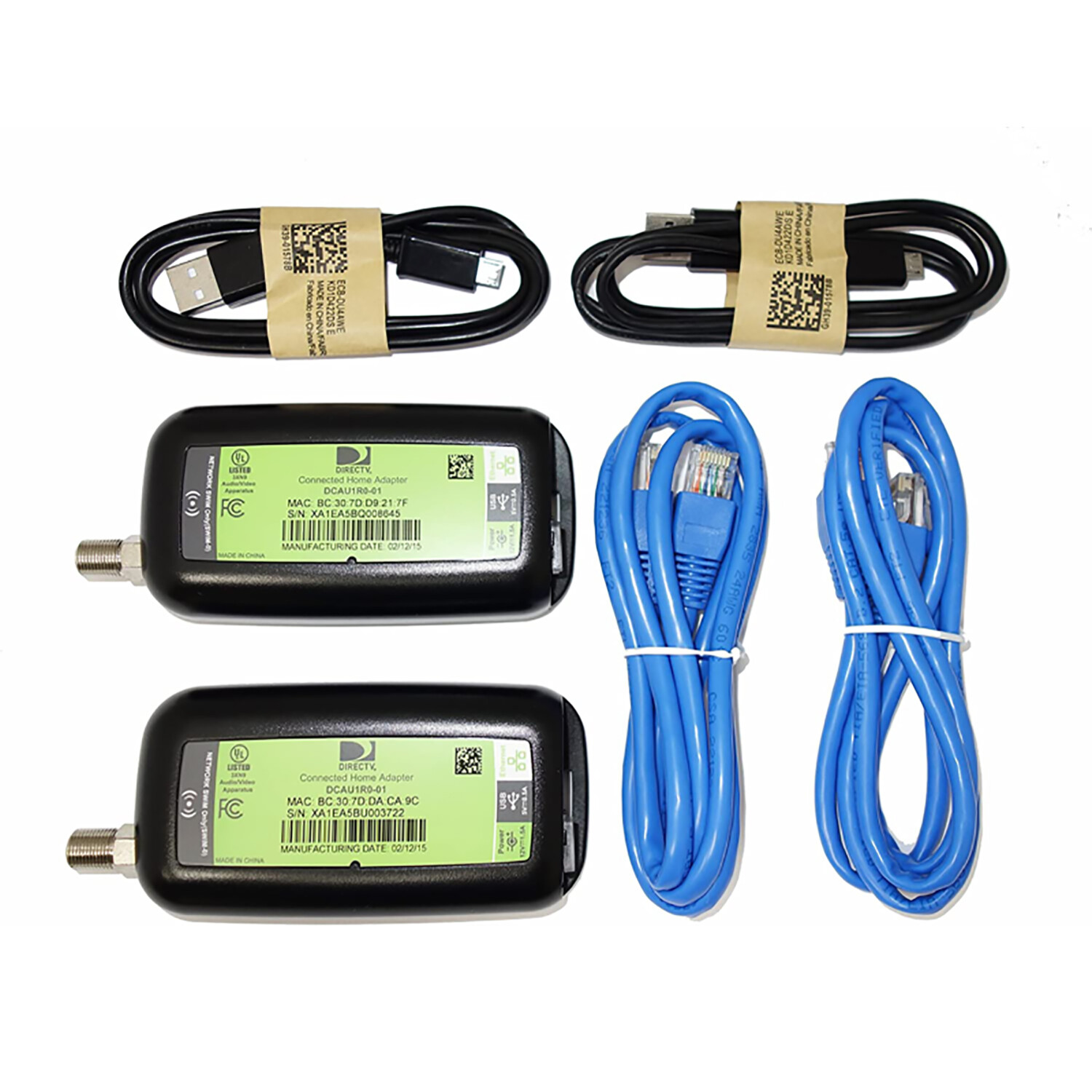 2 Pack - DirecTV Broadband Deca Ethernet to Coaxial Adapter - Third Generation 2 Pack - DirecTV Broadband Deca Ethernet to Coaxial Adapter - Third Generation