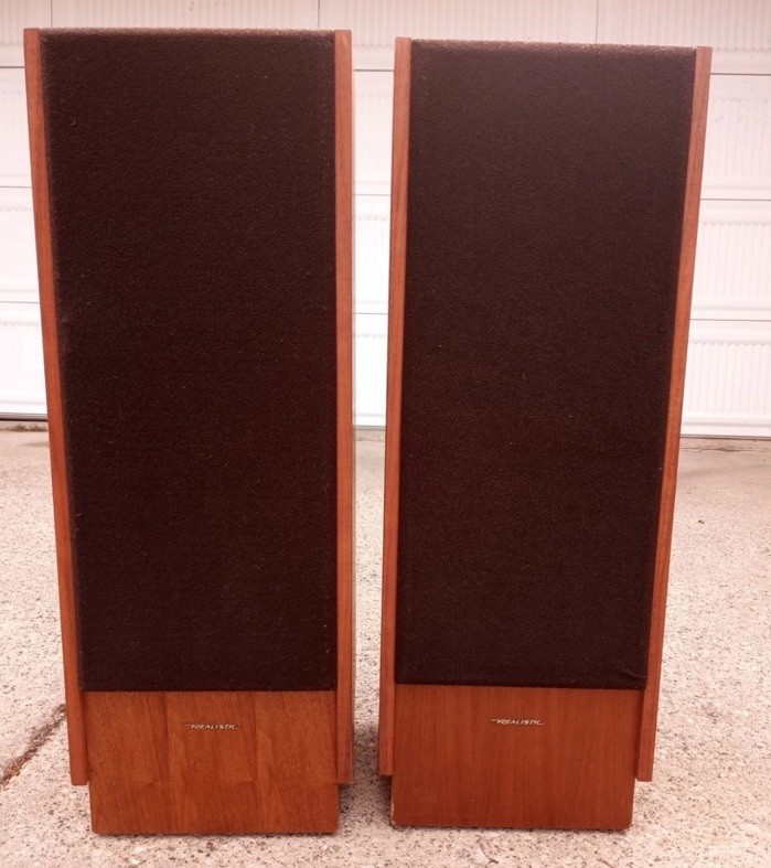 Vintage Realistic Optimus T-100 Speakers Tested And Working Read Description Vintage Realistic Optimus T-100 Speakers Tested And Working Read Description