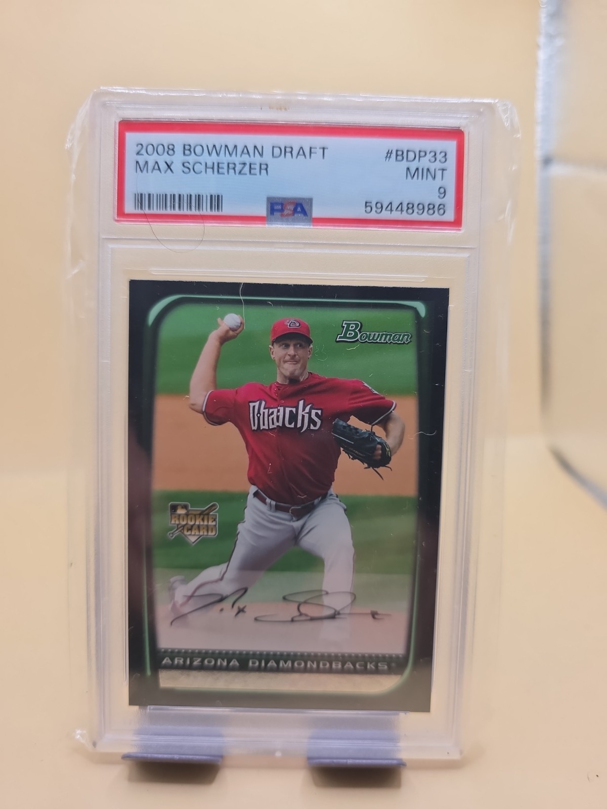 2008 Bowman DP Max Scherzer #BDP33 2008 Bowman DP Max Scherzer #BDP33