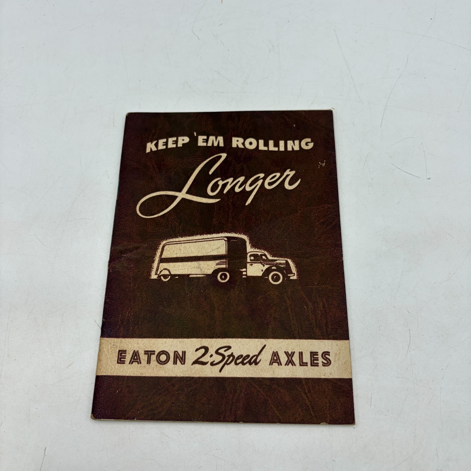 EATON 2 SPEED REAR AXLE POCKET SERVICE MANUAL 1942 ILLUSTRATED WITH TEXT