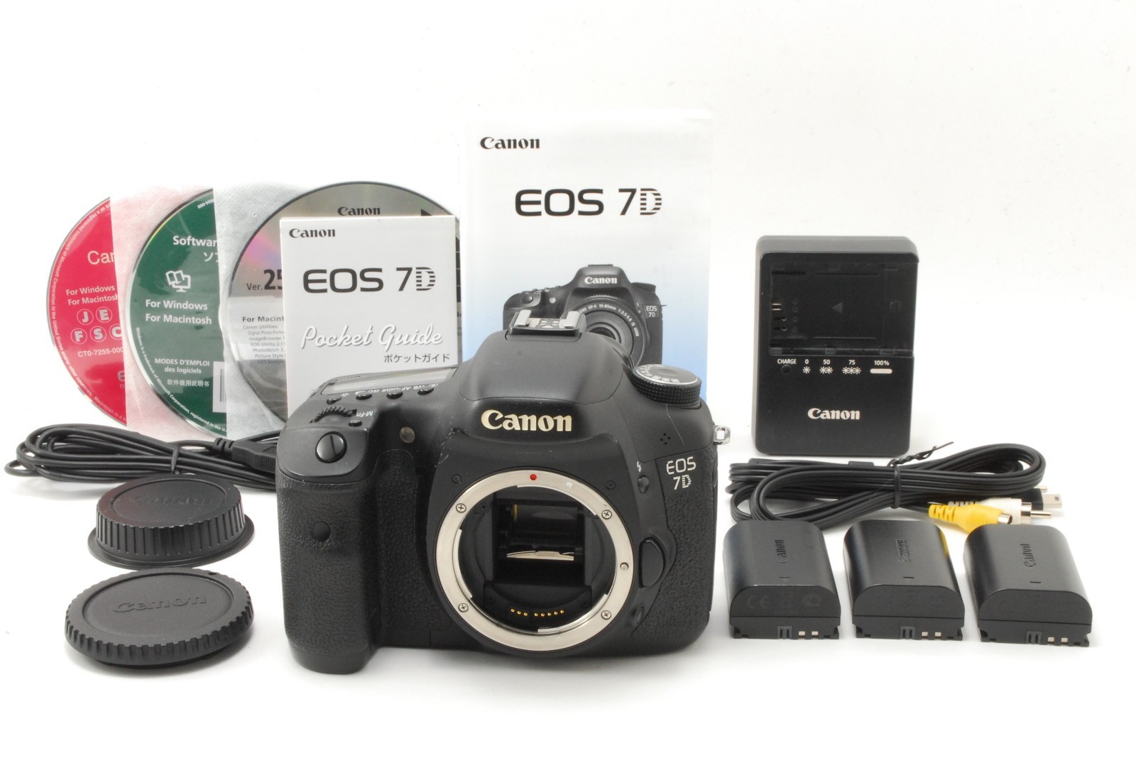 READ【EXC+５】Canon EOS 7D DSLR Camera Body from japan