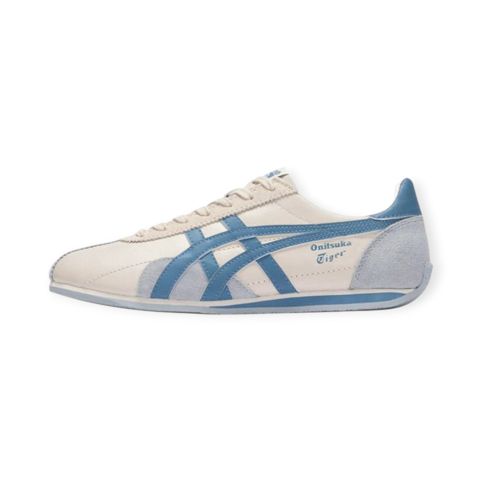 Onitsuka Tiger Retro Runspark Cream Light Blue Unisex Sneakers 1183B480-250 Onitsuka Tiger Retro Runspark Cream Light Blue Unisex Sneakers 1183B480-250