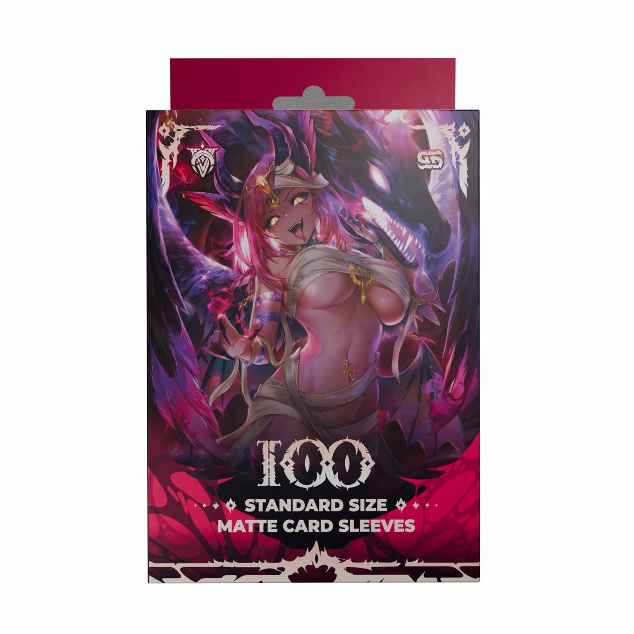 GamerSupps VCard Divine Chaos Card Trickywi, 100 Matte Card Sleeves GamerSupps VCard Divine Chaos Card Trickywi, 100 Matte Card Sleeves