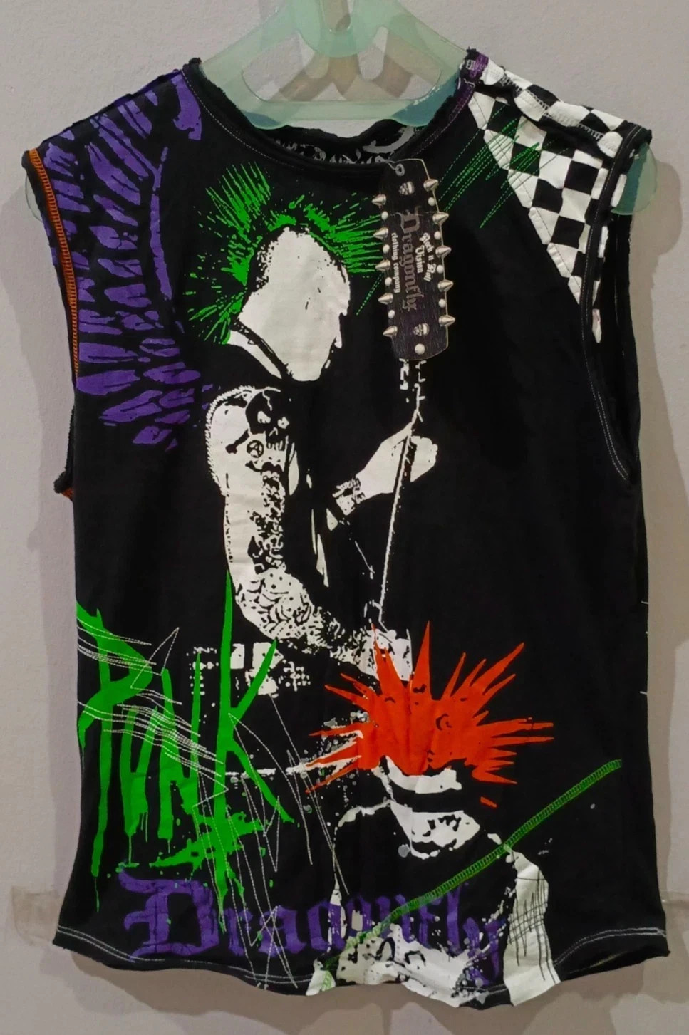 Vintage PUNK Unisex NEW T Shirt ( 2002 ) Original NEW YORK CITY