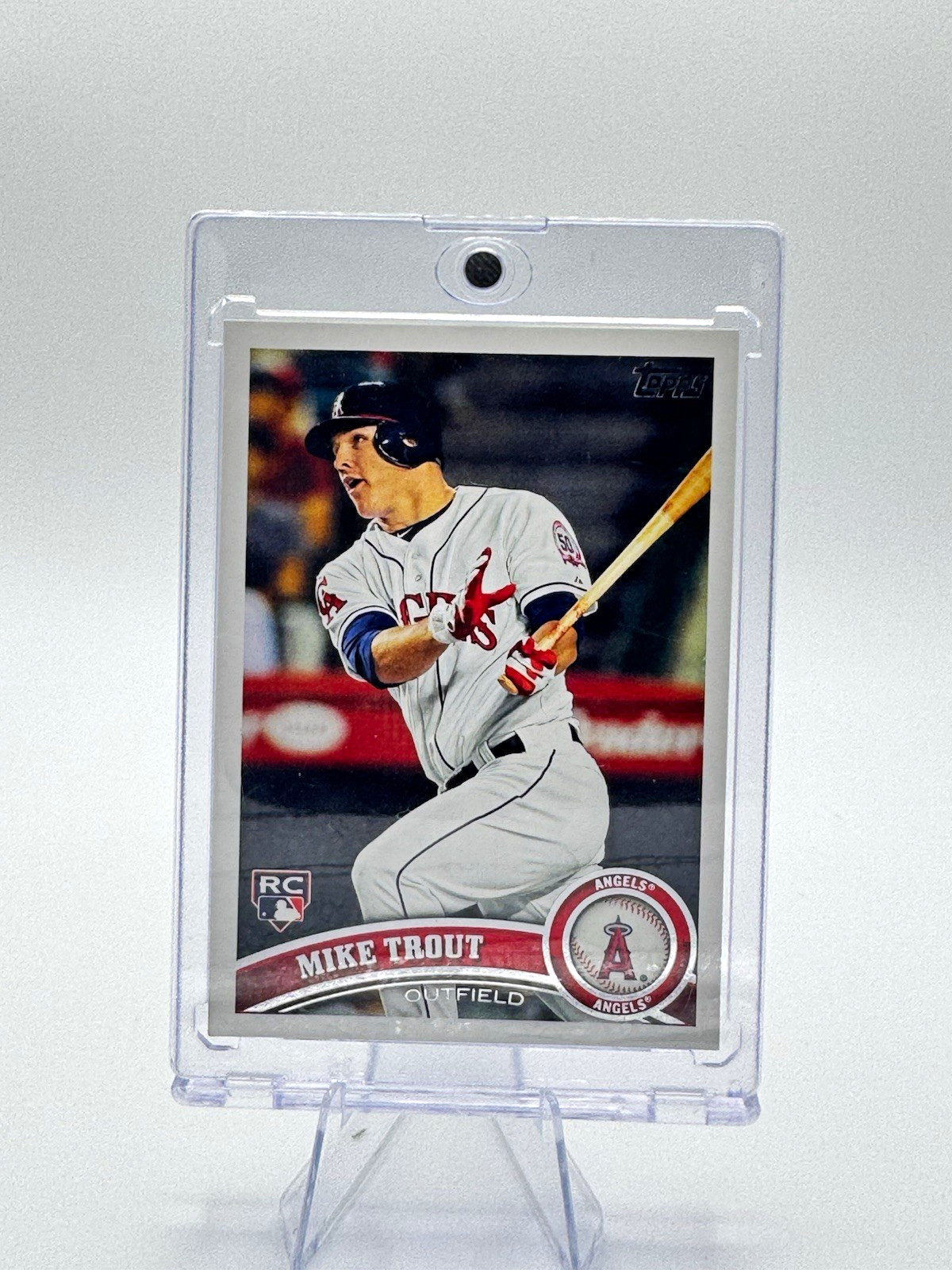 Topps 2011 Update Series Mike Trout Rookie Base #US175 Los Angeles Angels Topps 2011 Update Series Mike Trout Rookie Base #US175 Los Angeles Angels