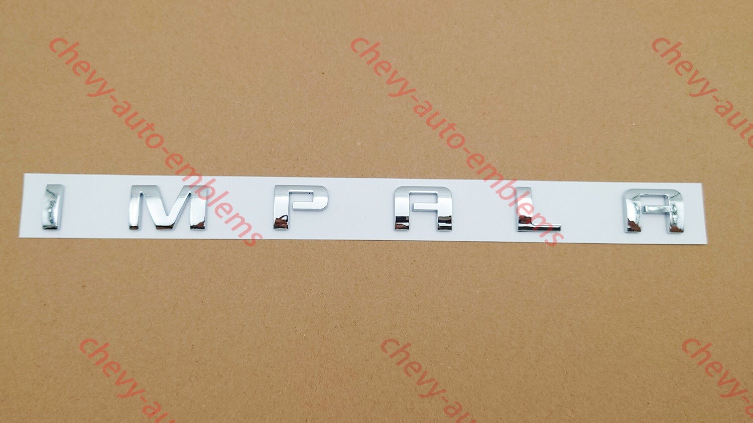 Fits 2014-2020 Impala Front Door Emblem 3D Letter Badge Nameplate Chrome