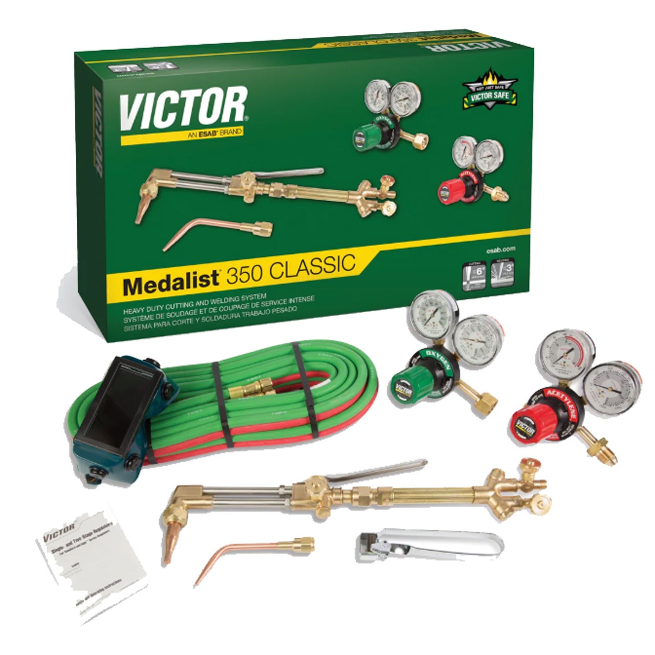 Victor 0384-2699 Medalist G350 540/300 Classic Cutting Torch Outfit Victor 0384-2699 Medalist G350 540/300 Classic Cutting Torch Outfit