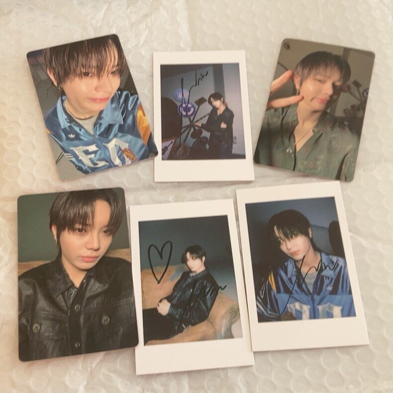 【ON HAND】LNGSHOT OFFICIAL L'Officiel HOMMES MAGAZINE PHOTOCARD POLAROID SET