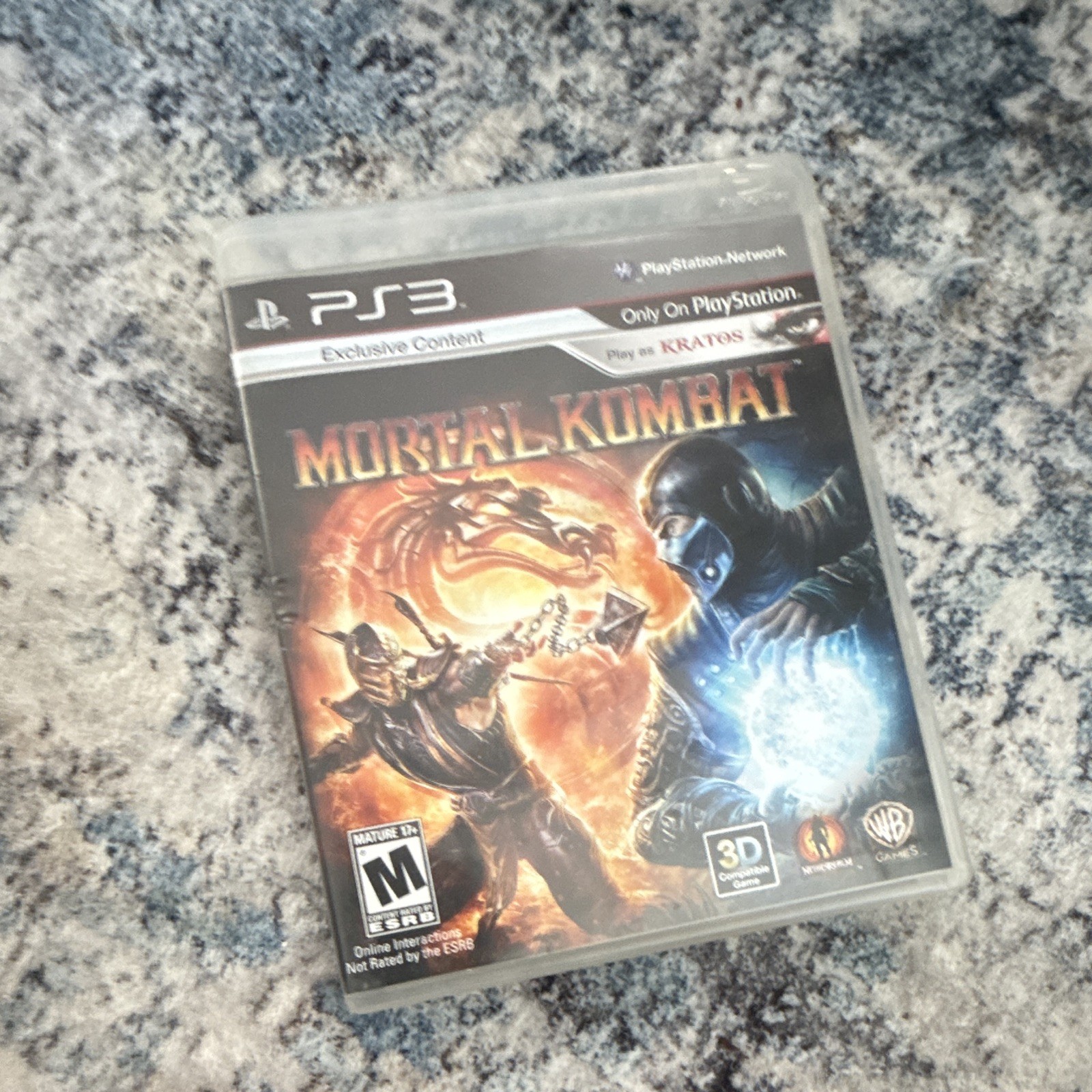 Mortal kombat 2011 (9) complete in box tested disc is in amazing shape