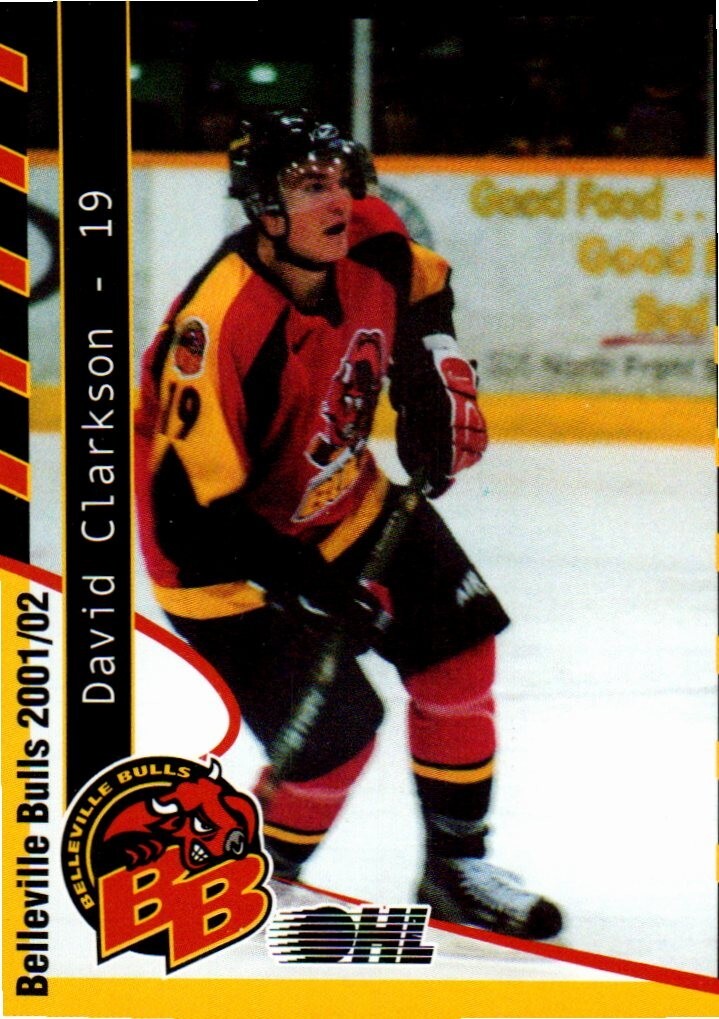 David Clarkson 2001-02 Belleville Bulls David Clarkson 2001-02 Belleville Bulls